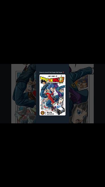 Cover du tome 21 de Dragon Ball Super ‼️