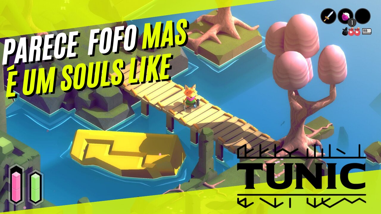 Tunic - o jogo da raposa inspirado em Dark Souls com grafico de Zelda