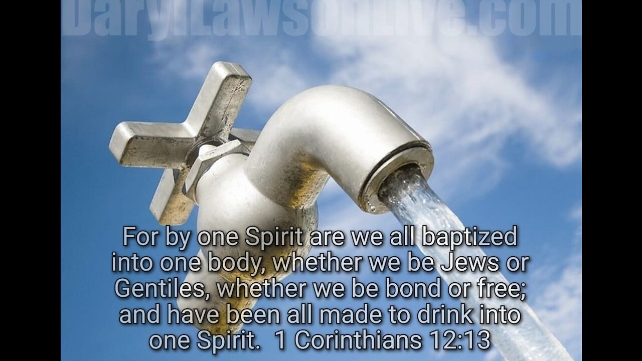 Holy Spirit BAPTISM Needed to be Saved/or Salvation (2021)