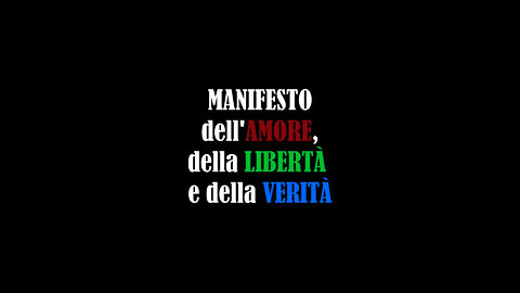 Di Amore, Libertà e Verità