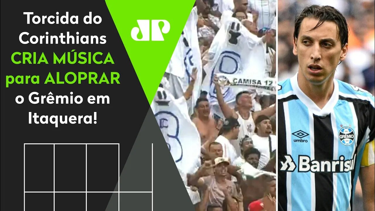 ALOPROU O GRÊMIO! OLHA a MÚSICA que a torcida do Corinthians CANTOU pra ZOAR o "QUASE" REBAIXAMENTO!