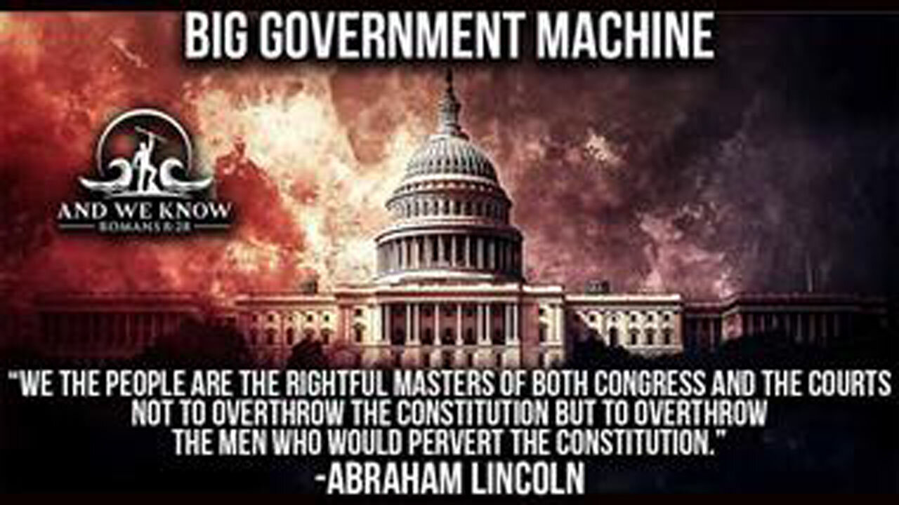 11.19.24: VIDEO: BIG GOV MACHINE, NATIONAL EMERGENCY COMING? MSM PLAYING NICE? WHY? EVIL EVERYWHERE,