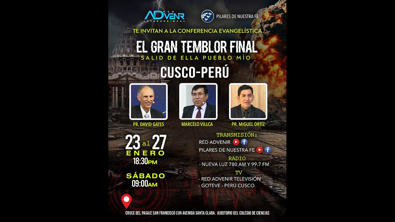 El Gran Temblor Final - Cusco PERU 2024 - PROMO