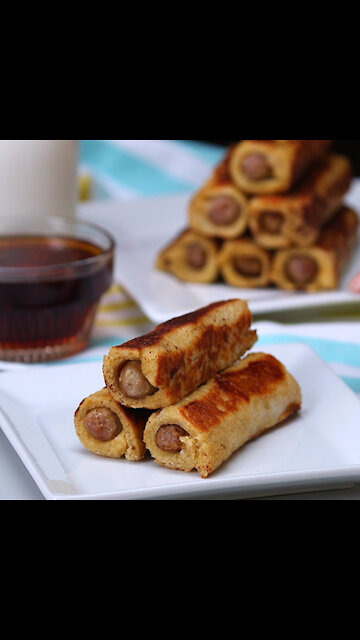 French Toast Sausage Rollups [GMG Originals]