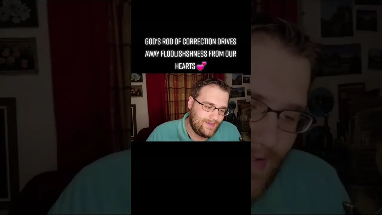 God's Rod Of Correction Drives Away Foolishness