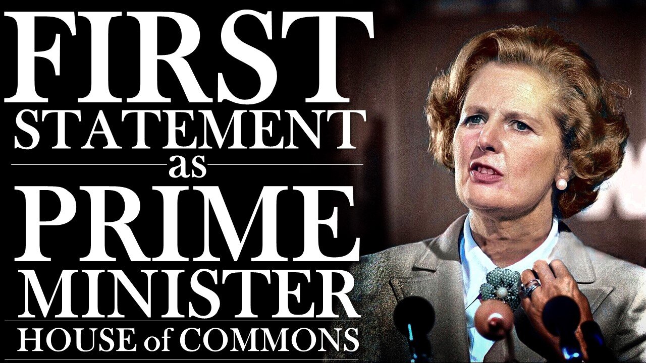 Margaret Thatcher | First Commons Statement as Prime Minister | State Opening of Parliament 1979