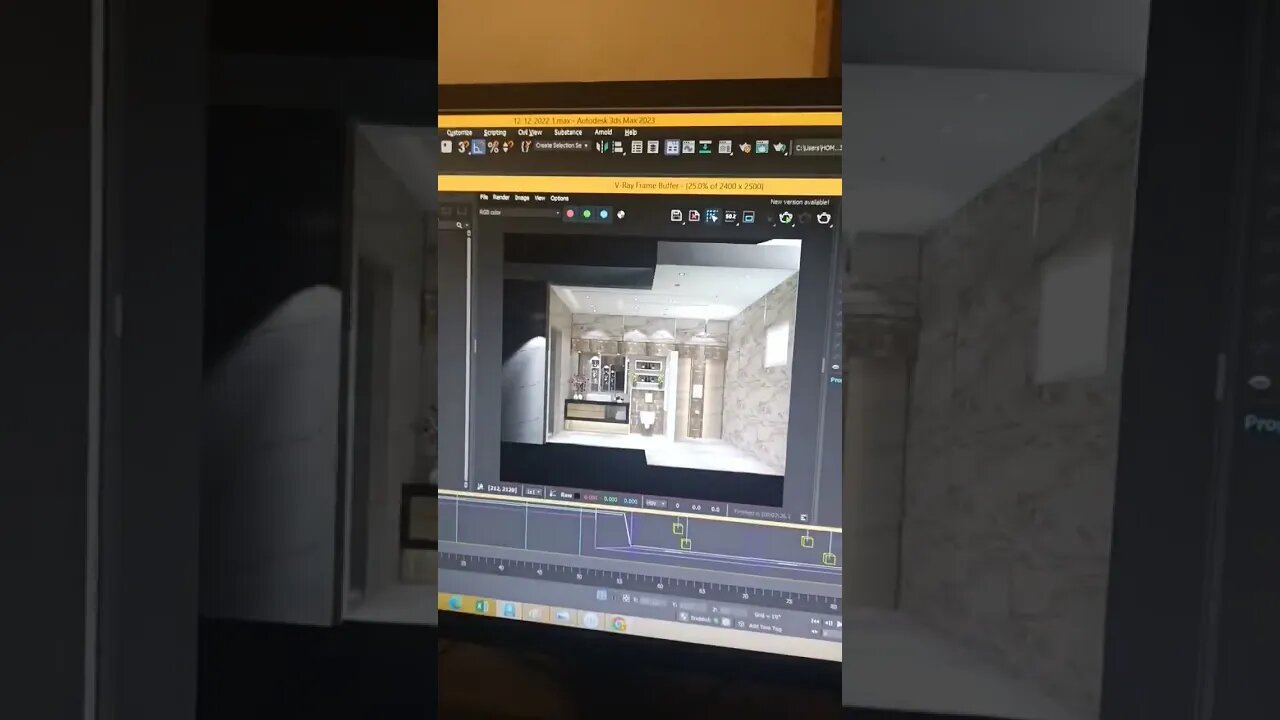 bathroom interior design 3d max