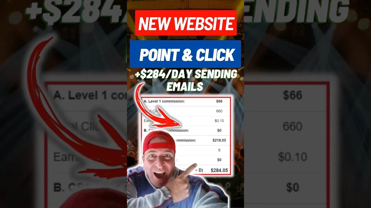 [POINT & CLICK] Earn +$284/Day Sending Emails On This NEW Untapped Website!(Make Money Online FAST!)