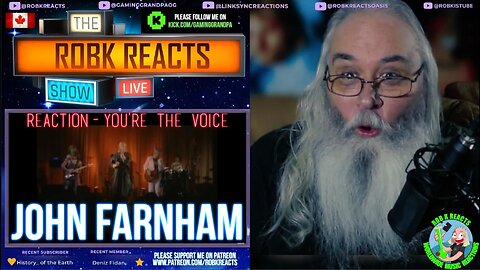John Farnham Reaction - You're the Voice - Requested -edited to release block