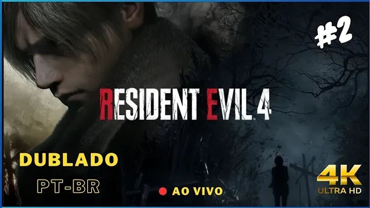 Resident Evil 4 Remake Jogando Pela Primeira Vez