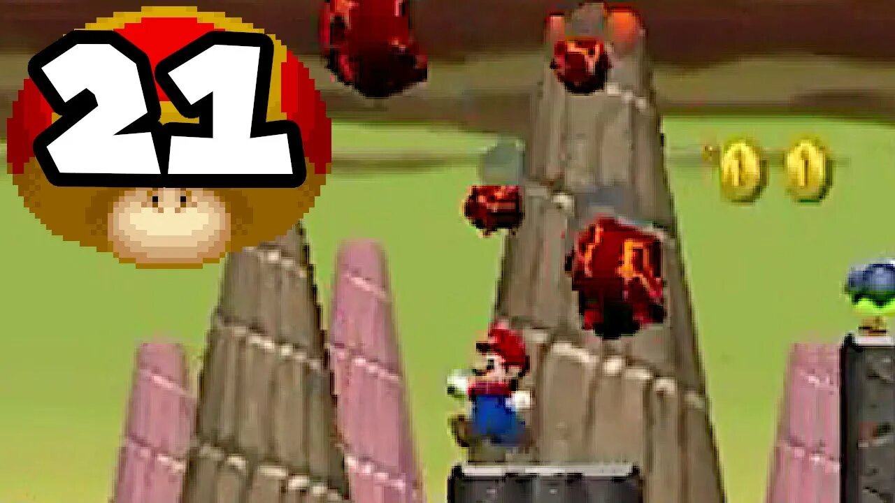 New Super Mario Bros. Walkthrough Part 21: Adrenaline Rush
