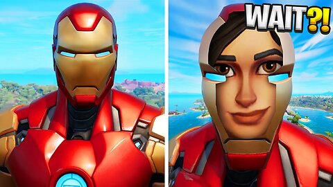 masked skins face reveal | Fortnite Battle Royale (All Marvel Skins)