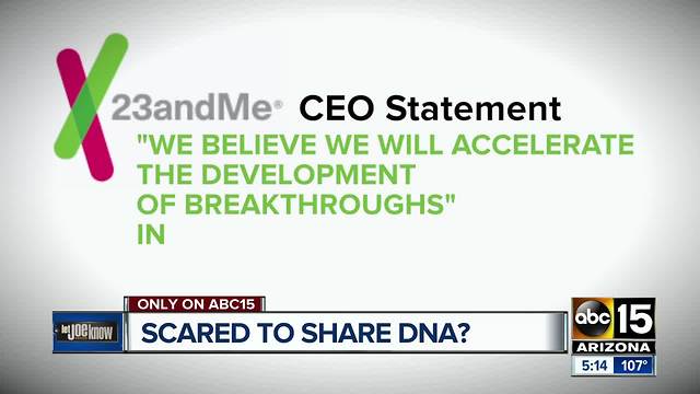 23andMe strikes deal to share DNA, clients have to opt out