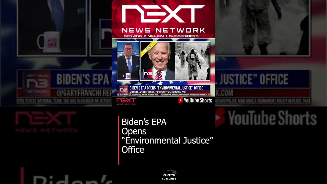 Biden’s EPA Opens “Environmental Justice” Office #shorts