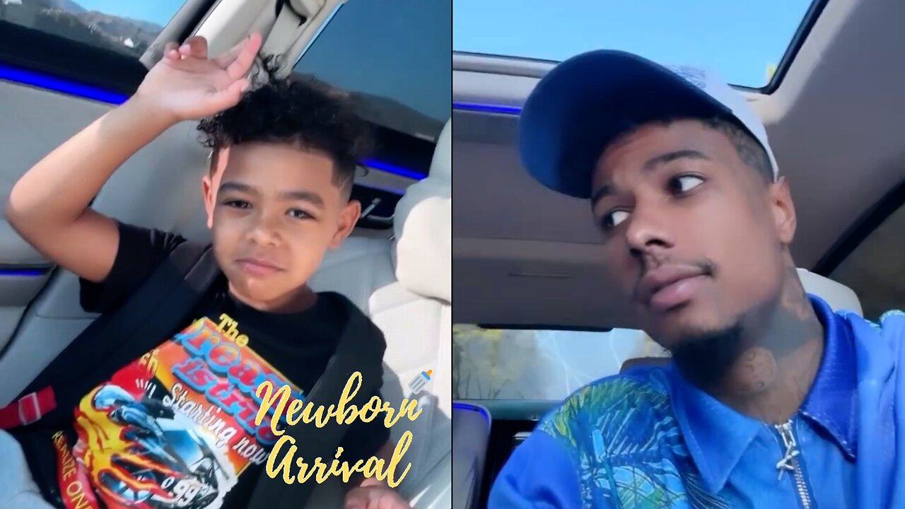 Blueface Convinces Son Javaughn To Say A Bad Word On The Way To School! 😱