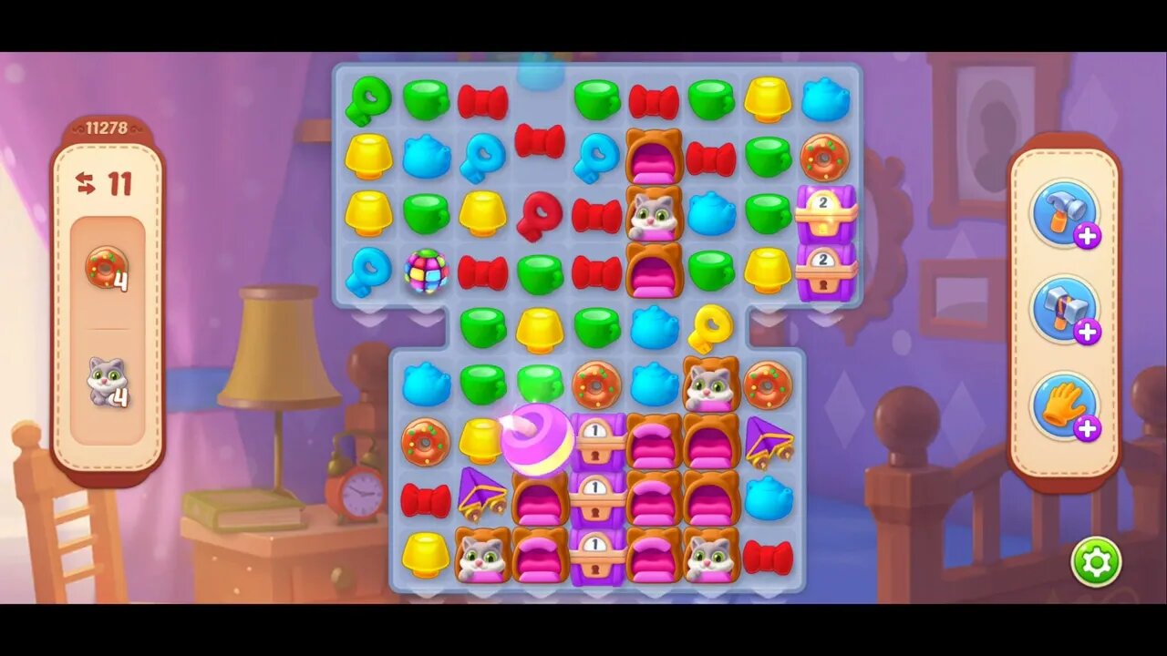 Playrix Homescapes Gameplay Walkthrough Level 11278