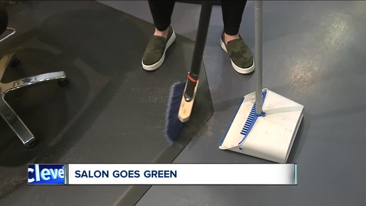 Hair today, green tomorrow: Salon goes green to help recycle and repurpose products, even hair