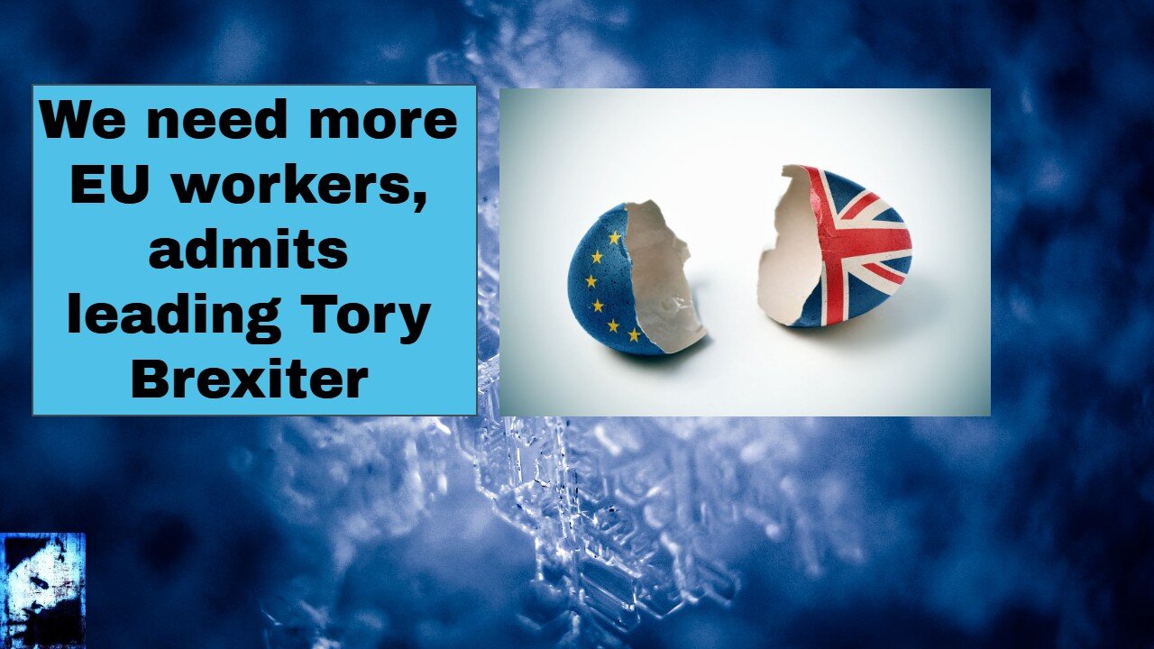 We need more EU workers, admits leading Tory Brexiter