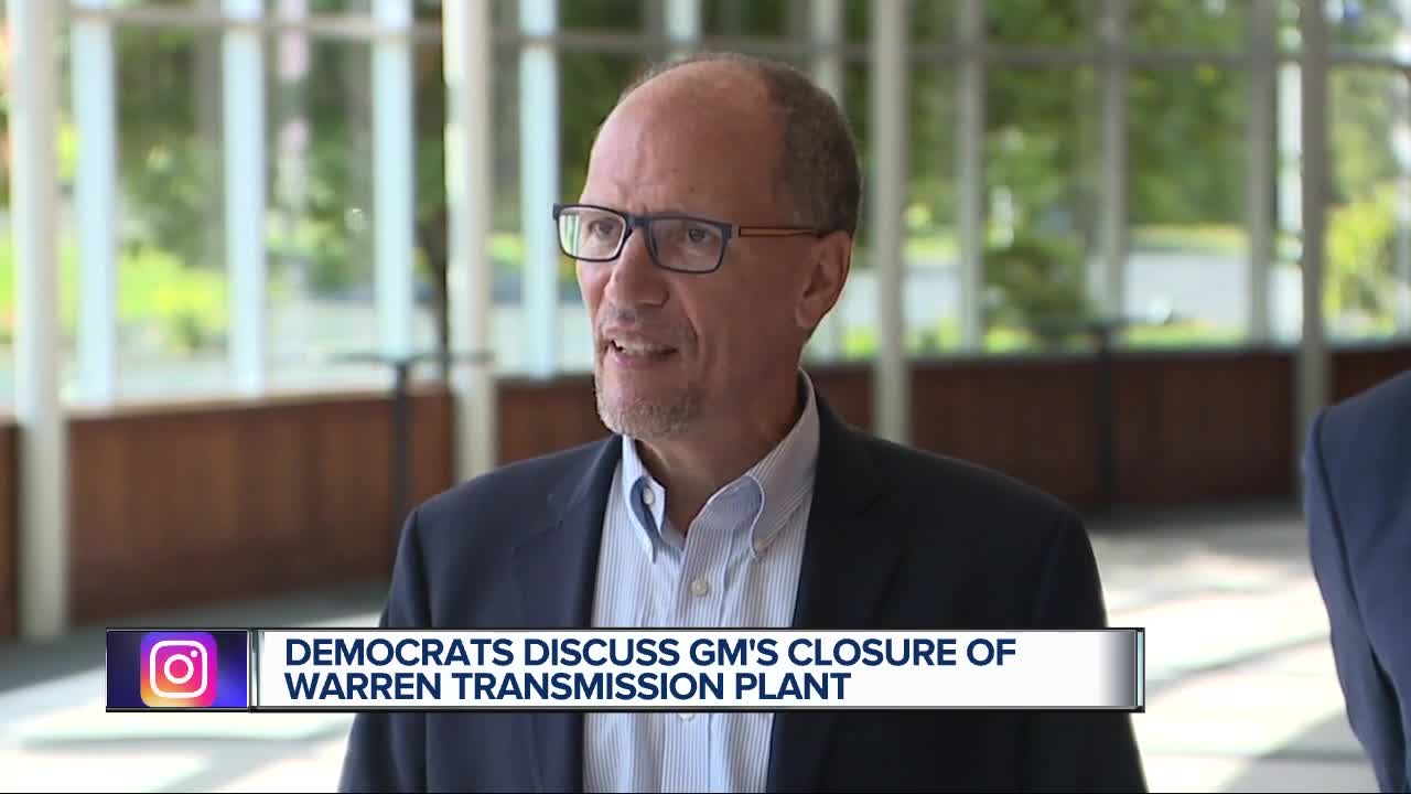 Democrats discuss GM's closure of Warren Transmission plant