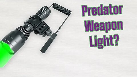 Feerien Green Light Tactical Flashlight