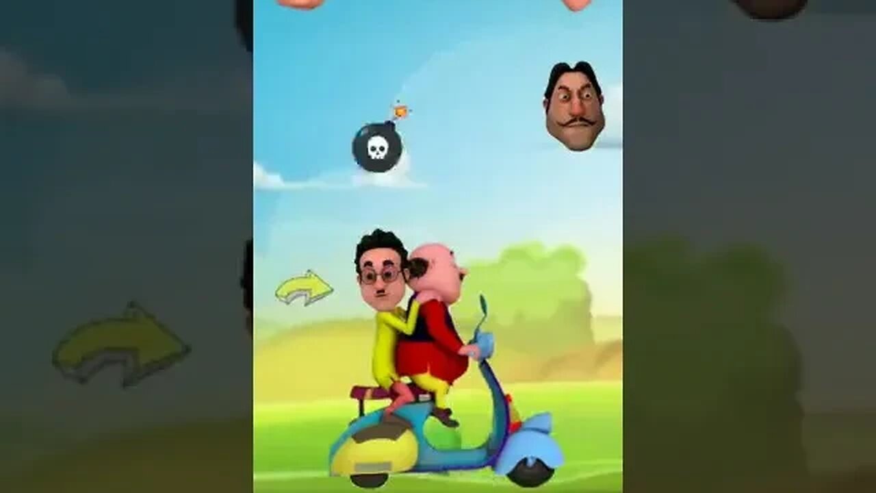 Wrong Head Puzzle | Motu Patlu #motupatlu #Shorts