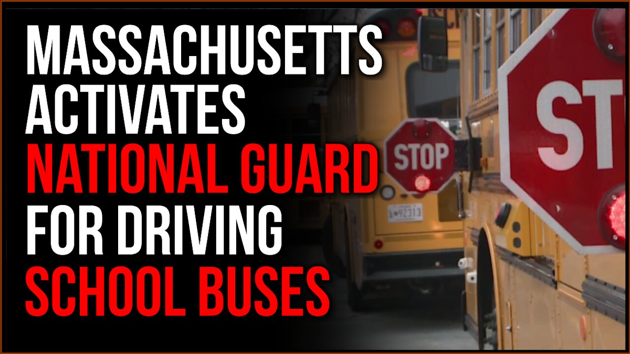 Massachusetts Deploys NATIONAL GUARD To Drive Kids To School In Economic Disaster