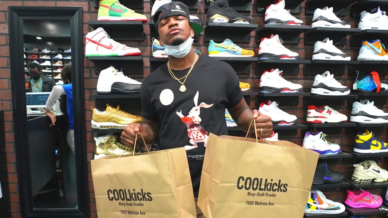 Ne-Yo Goes Shopping For Sneakers With CoolKicks