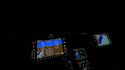 Landing in the Dark. Alia 250 Inverness.