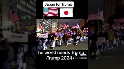 #Japan For #Trump! #Asia #USA #US #election2024 #MAGA #Republican