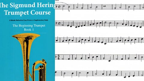 🎺 [MÉTODO DE TROMPETE] Livro 1 do método de Sigmund Hering 46,47 & 48 - Escala de Fá Maior