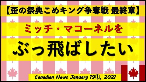 【米大統領選挙】ミッチ・マコーネルをぶっ飛ばしたい
