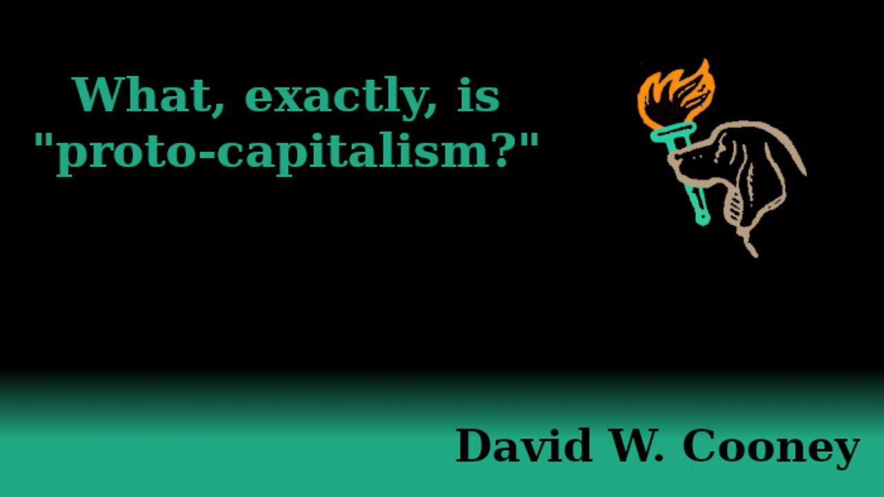 What, exactly, is "proto-capitalism?"