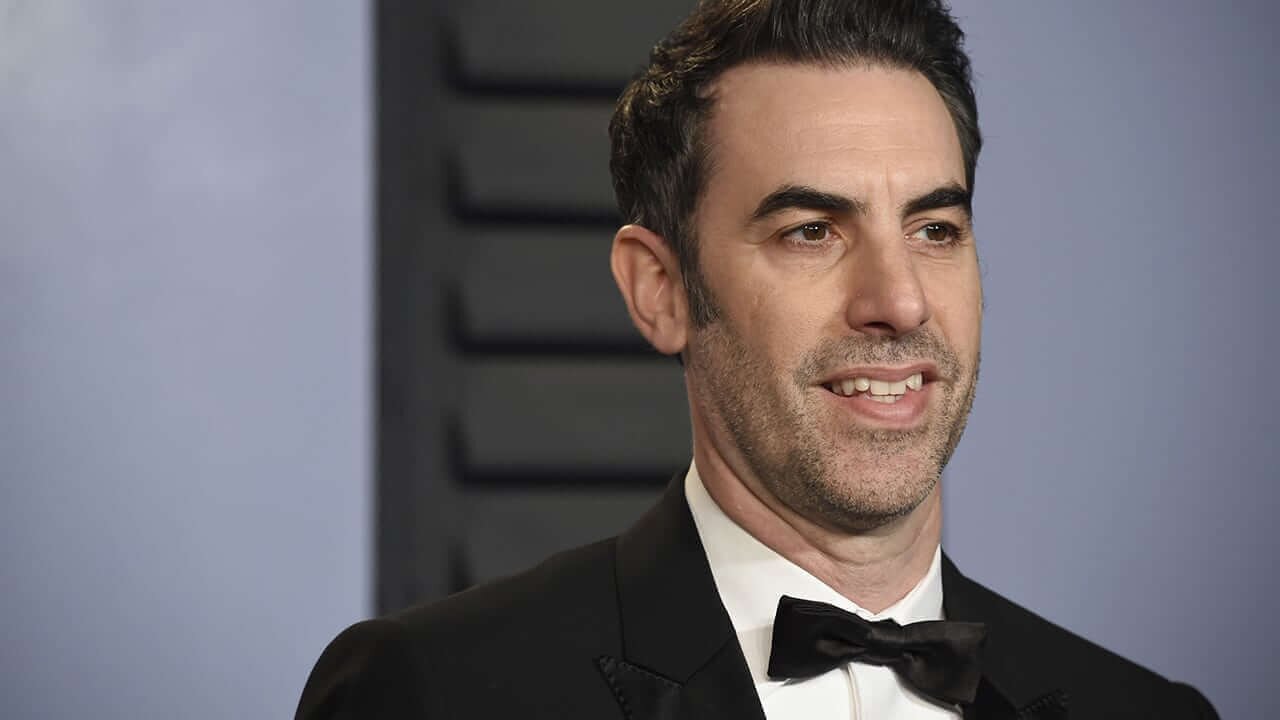 Slideshow tribute to Sacha Baron Cohen.