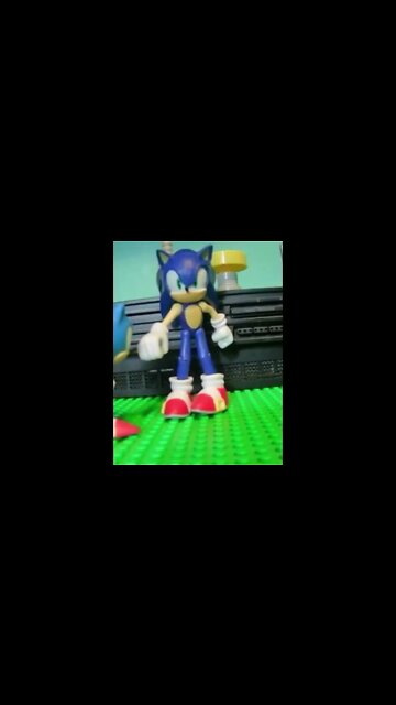 Classic Sonic's PARTY (STOP MOTION) #shorts