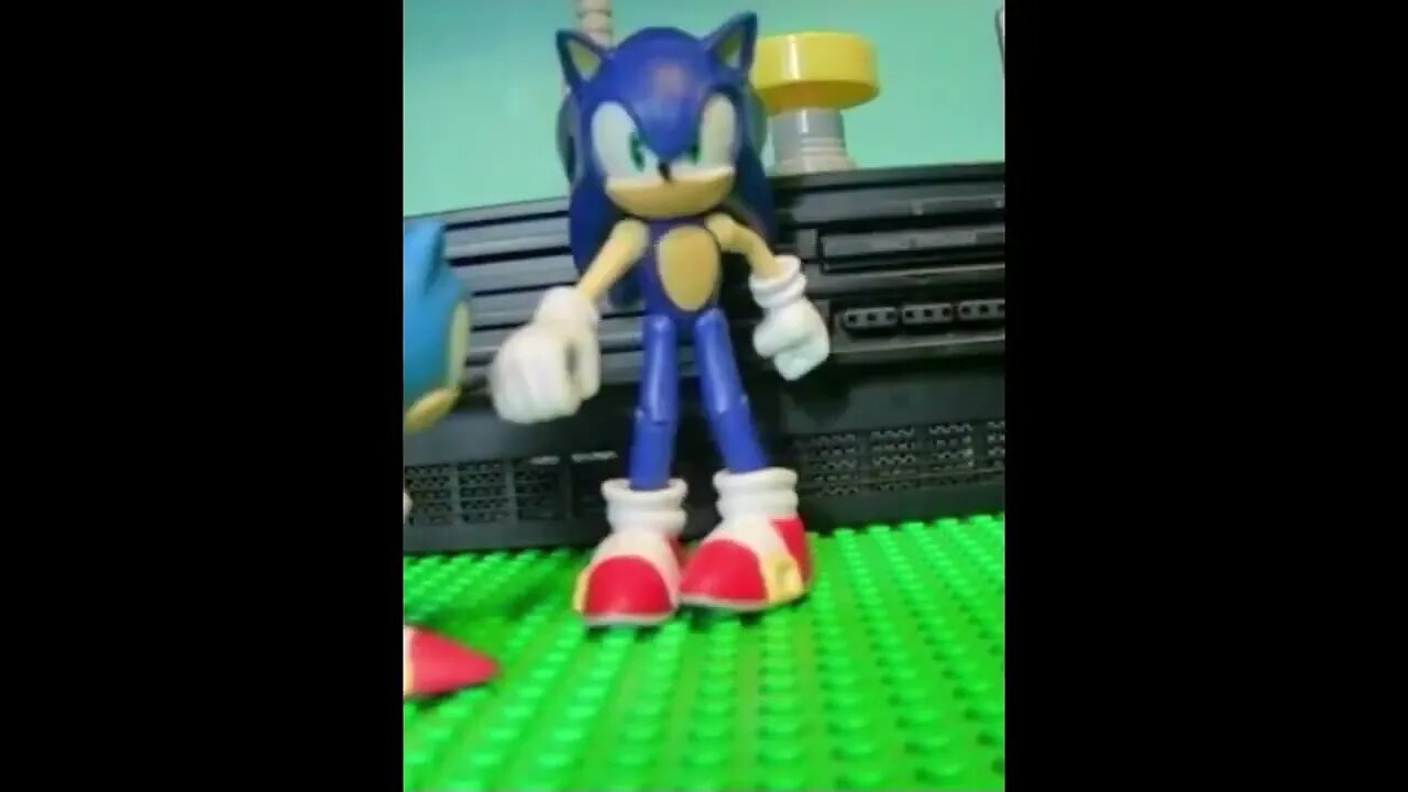 Classic Sonic's PARTY (STOP MOTION) #shorts