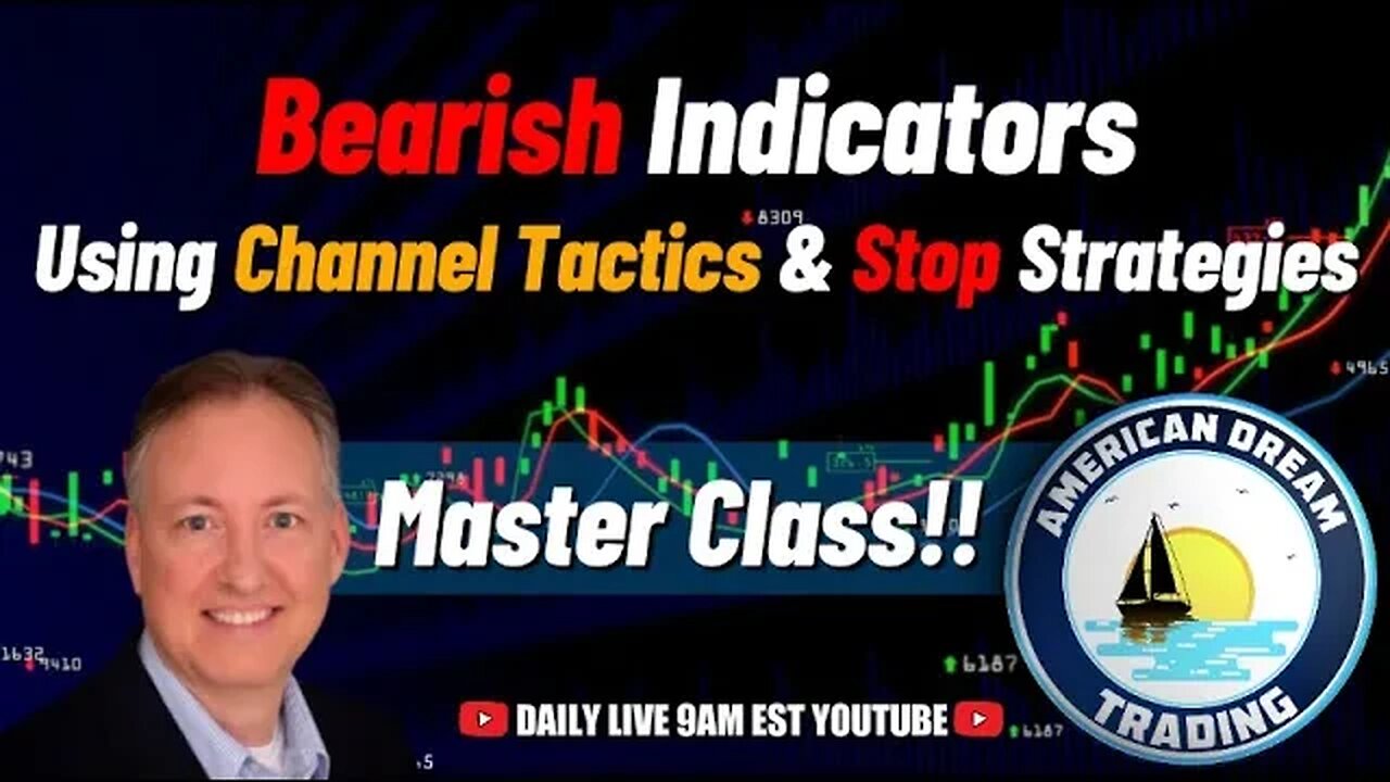 Master Class - Bearish Indicators, Channel Tactics & Stop Strategies In The Stock Market