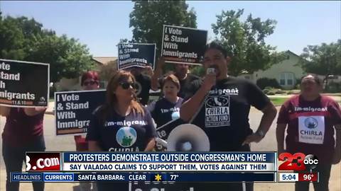 Congressman Valadao releases statement on protest outside his home