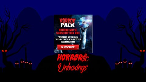 HORRORific Unboxing Horror Pack #98 & #99