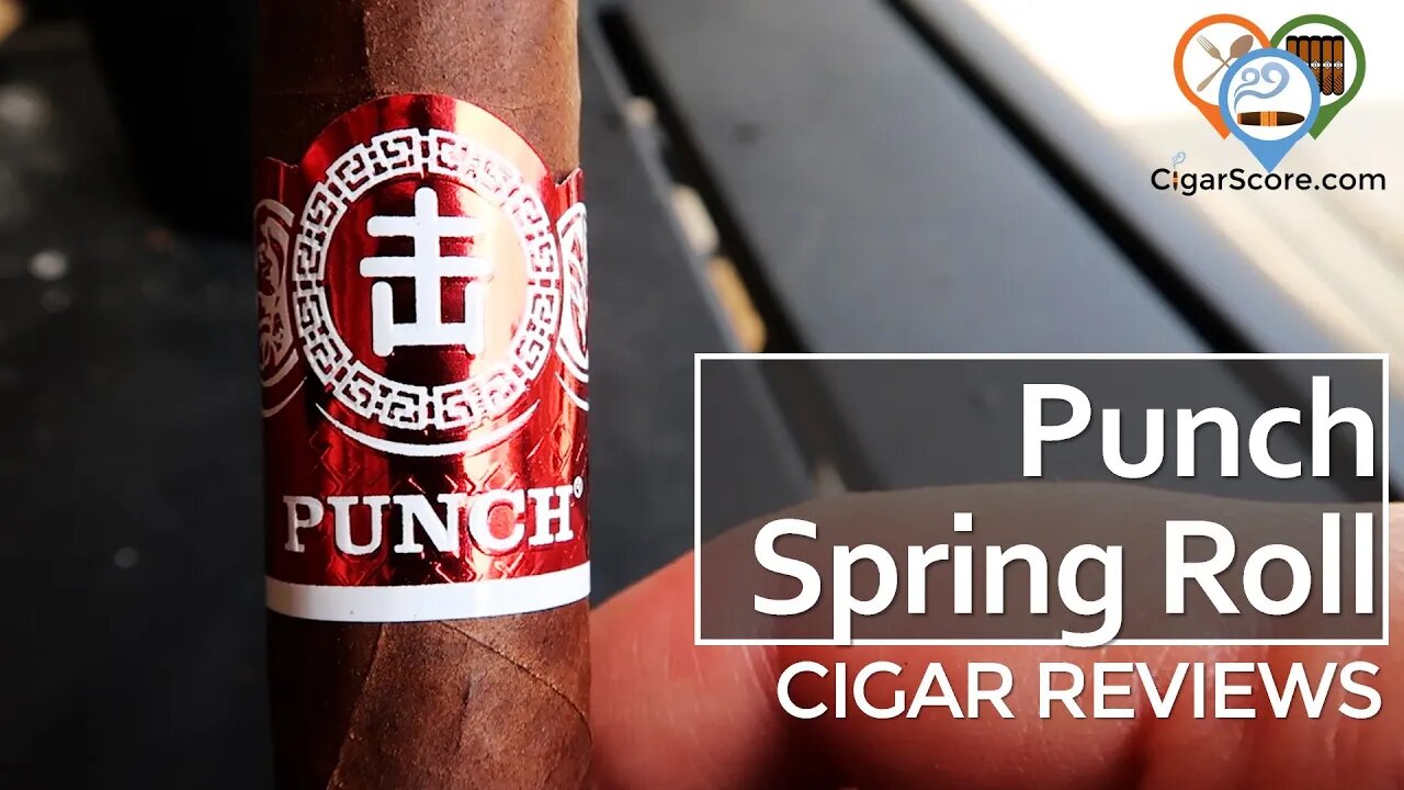 I DID NOT EXPECT to LIKE the Punch SPRING ROLL Takeout Robusto - CIGAR REVIEWS by CigarScore