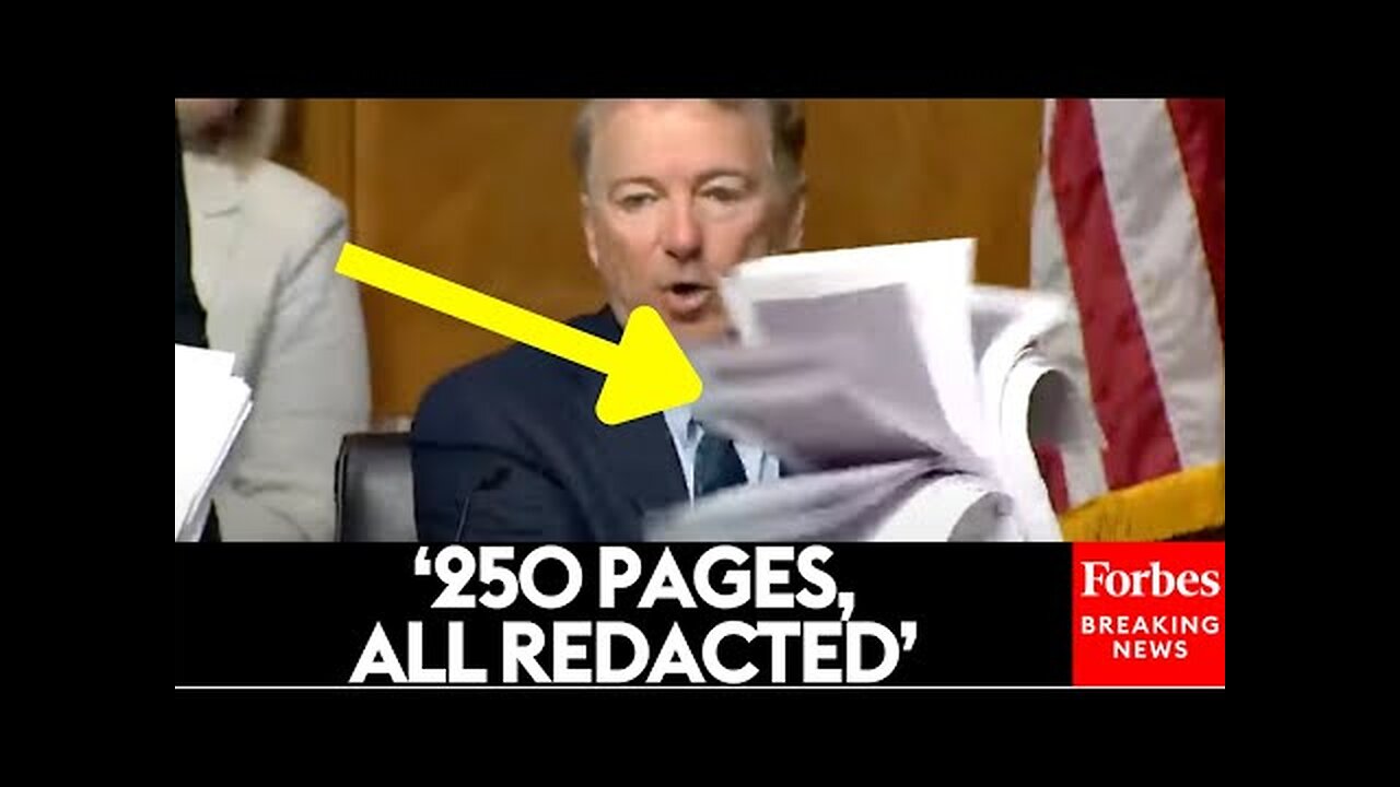 Rand Paul Decries HHS Efforts To Obscure His Requests On COVID-19 Origin