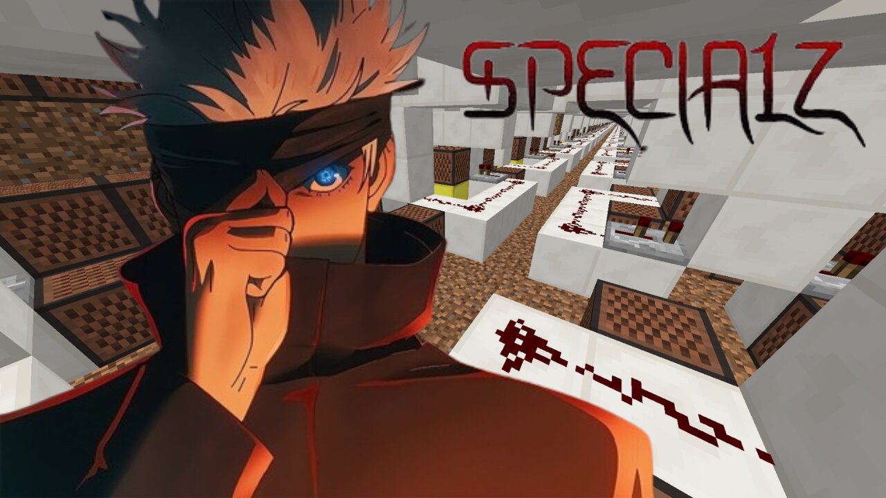 Specialz (Jujutsu Kaisen) in Minecraft Note Block