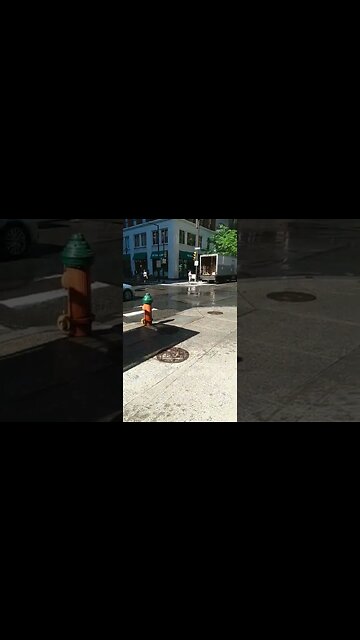 the splash is always something to avoid in the city!