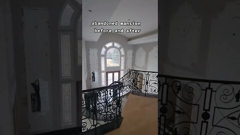 abandoned mansion before and after