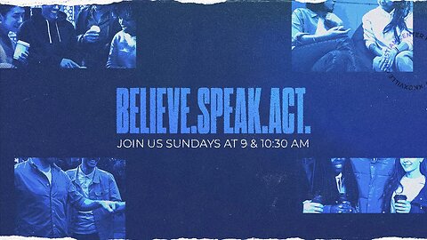 LIVE 9:00 AM Sunday Service May 29