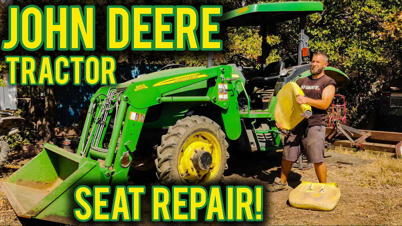 Fixing a Rusty Old John Deere Seat!