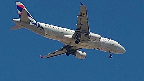 Airbus A320 PR-MYJ coming from Brasília to Fortaleza