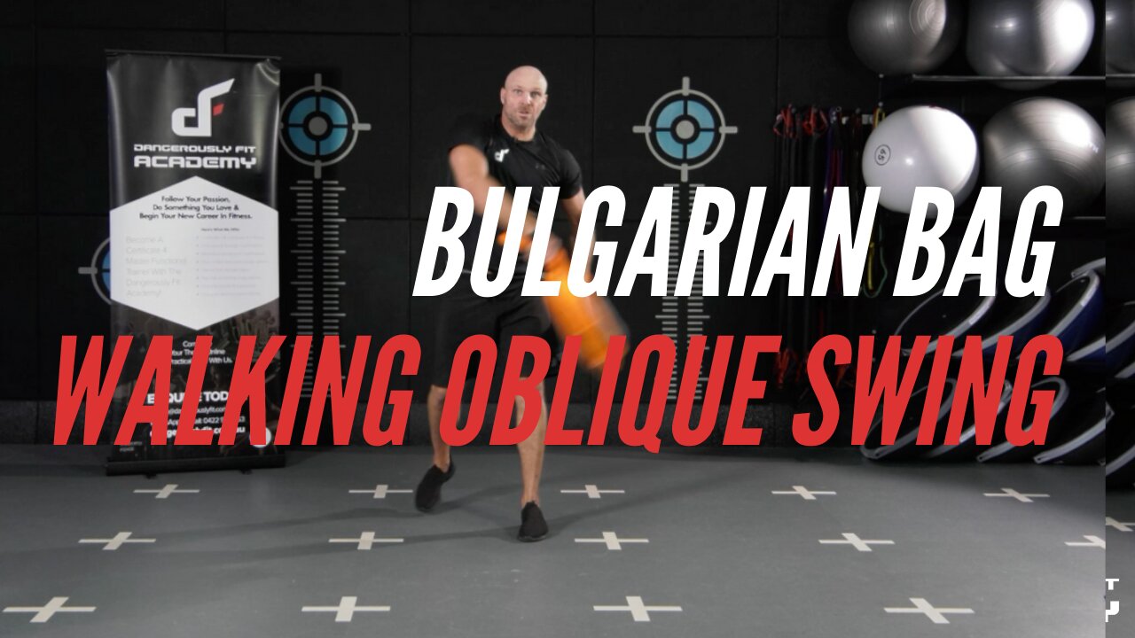 Bulgarian Bag Walking Oblique Swing