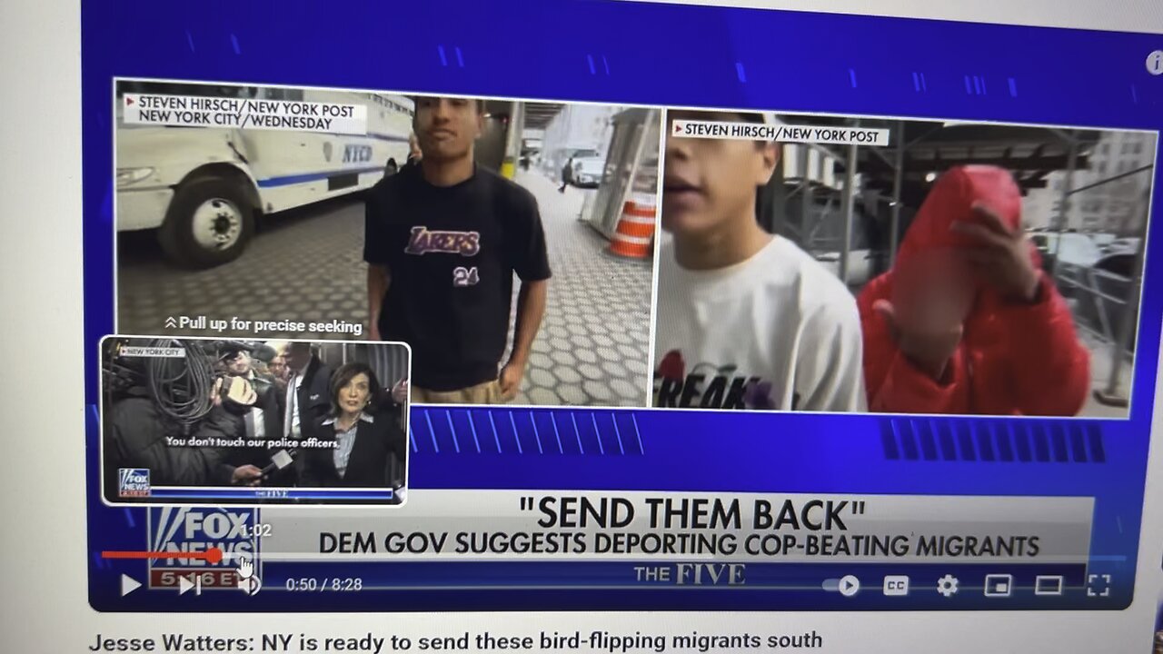 N.Y. Hearing on migrants was a joke.🤡