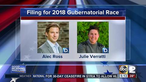 Ross, Verratti to file for gubernatorial race