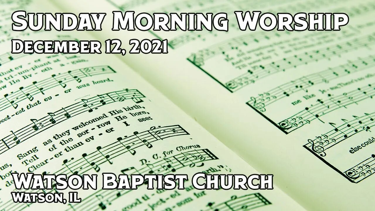 2021 12 12 Worship Service